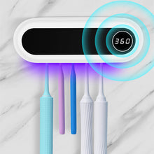 Load image into Gallery viewer, Wall Mounted Toothbrush Holder Smart Toothbrush UV Sterilizer Holder Toothpaste Dispenser Squeezer For Bathroom Accessories