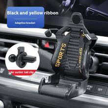 Load image into Gallery viewer, Racing Seat Shape Car Phone Holder Auto Air Vent Mobile Phone Clip 360 Degree Rotatable Car Cellphone Rack For Car Interior