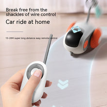Load image into Gallery viewer, Remote Control Interactive Cat Car Toy USB Charging Chasing Automatic Self-moving Remote Smart Control Car Interactive Cat Toy Pet Products