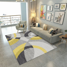 Load image into Gallery viewer, Geometric Coffee Table Cloakroom Carpet – Modern Decorative Area Rug for Home and Office