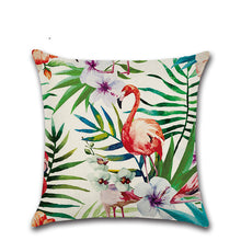 Load image into Gallery viewer, Tropical Themed Throw Pillow