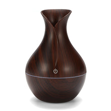 Load image into Gallery viewer, Wood Grain Ultrasonic Cool Mist Humidifier