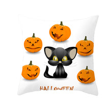 Load image into Gallery viewer, Spooky Halloween Pillowcase – Festive Decorative Pillow Cover for Halloween Décor