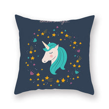 Load image into Gallery viewer, Unicorn Cushion Pillow Cover