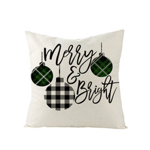 Load image into Gallery viewer, Festive Christmas Pillow Covers – Holiday Decorative Throw Pillow Cases for Home Décor