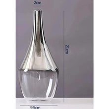 Load image into Gallery viewer, Elegant Silver Rose Vase – Luxurious Decorative Flower Vase for Home and Event Décor