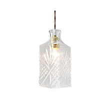 Load image into Gallery viewer, Elegant Glass Bottle Chandelier – Unique and Modern Hanging Light Fixture for Home Décor