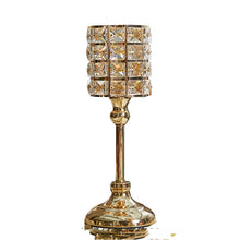 Load image into Gallery viewer, Elegant Golden Goblet Candle Holder – Luxurious Decorative Accent for Home and Events