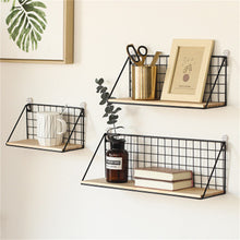 Load image into Gallery viewer, Japanese Style Wrought Iron Shelf – Elegant and Functional Storage Solution for Home and Office