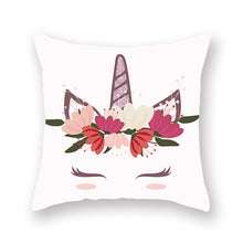 Load image into Gallery viewer, Unicorn Cushion Pillow Cover