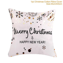 Load image into Gallery viewer, Festive Christmas Pillow Covers – Decorative Holiday Throw Pillow Cases for Home Décor