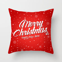 Load image into Gallery viewer, Festive Christmas Pillow Covers – Holiday Decorative Throw Pillow Cases