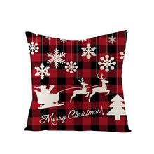 Load image into Gallery viewer, Festive Christmas Pillow Covers – Holiday Decorative Throw Pillow Cases for Home Décor