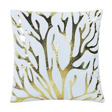 Load image into Gallery viewer, Luxurious Golden Decor Pillow Covers – Elegant and Stylish Throw Pillow Cases for Home Décor