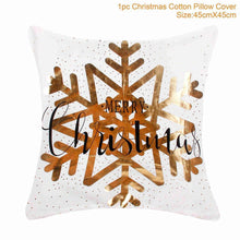 Load image into Gallery viewer, Festive Christmas Pillow Covers – Decorative Holiday Throw Pillow Cases for Home Décor
