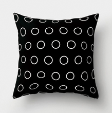 Load image into Gallery viewer, Simple Black And White Throw Pillow Cover