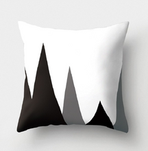 Load image into Gallery viewer, Simple Black And White Throw Pillow Cover