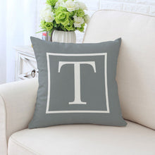 Load image into Gallery viewer, Alphabet Single-Sided Printed Pillowcase – Stylish and Fun Decorative Pillow Cover for Home Décor