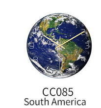 Load image into Gallery viewer, Luminous Earth Wall Clock – Glow-in-the-Dark Decorative Clock for Modern Home Décor