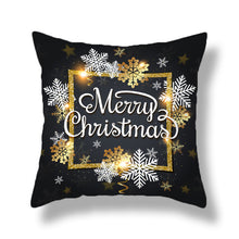 Load image into Gallery viewer, Festive Christmas Pillow Covers – Holiday Decorative Throw Pillow Cases
