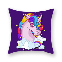 Load image into Gallery viewer, Unicorn Cushion Pillow Cover