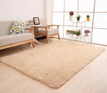 Load image into Gallery viewer, Fluffy Simplistic Area Rug – Ultra-Soft and Stylish Shaggy Carpet for Home Décor