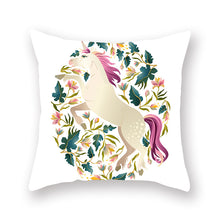 Load image into Gallery viewer, Unicorn Cushion Pillow Cover