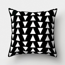 Load image into Gallery viewer, Simple Black And White Throw Pillow Cover