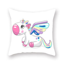 Load image into Gallery viewer, Unicorn Cushion Pillow Cover