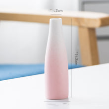 Load image into Gallery viewer, Nordic Small Mouth Ceramic Vase