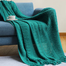 Load image into Gallery viewer, Nordic Knitted Homestay Sofa Blanket