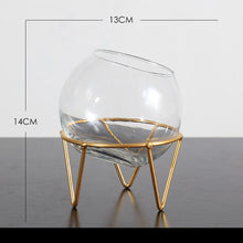 Load image into Gallery viewer, Elegant Fishbowl Transparent Vase – Modern Decorative Centerpiece for Home and Events