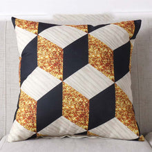 Load image into Gallery viewer, Simple Geometric Retro Pillow Pillowcase