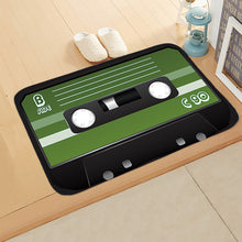 Load image into Gallery viewer, Retro Cassette Tape Non-Slip Floor Mat – Stylish and Durable Vintage Rug for Home and Office