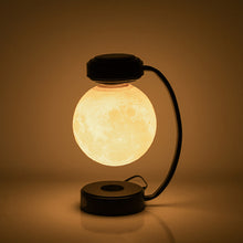 Load image into Gallery viewer, Magnetic Levitation Moon Lamp – Floating 3D LED Moon Light with Wireless Charging