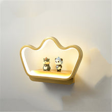 Load image into Gallery viewer, Simple And Modern Led Bedroom Crown Shelf Chandelier