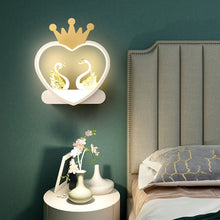 Load image into Gallery viewer, Simple And Modern Led Bedroom Crown Shelf Chandelier