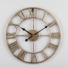 Load image into Gallery viewer, Wrought Iron Digital Wall Clock