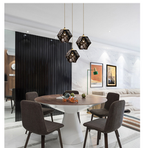 Load image into Gallery viewer, Glass Personality Rubik's Cube Chandelier – Modern Artistic Lighting for Home Décor