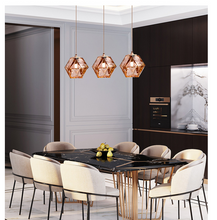 Load image into Gallery viewer, Glass Personality Rubik's Cube Chandelier – Modern Artistic Lighting for Home Décor