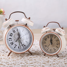 Load image into Gallery viewer, Retro Double Bell Alarm Clock