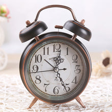 Load image into Gallery viewer, Retro Double Bell Alarm Clock