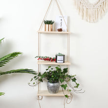 Load image into Gallery viewer, Nordic Inspired Hemp Rope Rack