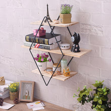 Load image into Gallery viewer, Diamond Bookshelf – Modern Geometric Display Shelf for Home and Office