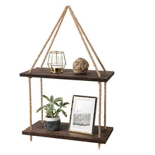 Load image into Gallery viewer, Nordic Inspired Hemp Rope Rack