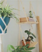 Load image into Gallery viewer, Bohemian Hand-Woven Shelf – Stylish and Functional Boho Storage Solution for Home Décor