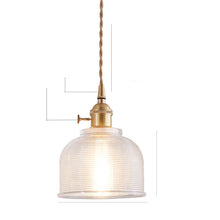 Load image into Gallery viewer, Nordic Personality Dining Table And Bar Counter Retro Glass Chandelier