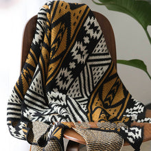 Load image into Gallery viewer, Midnight Pumpkin Carriage Ride Sofa Throw Blanket – Enchanting and Cozy Decorative Blanket for Home Décor