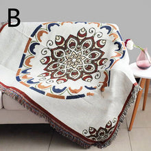 Load image into Gallery viewer, Luxurious Cotton Hemp Woven Thread Blanket – Eco-Friendly and Ultra-Soft Throw for All Seasons