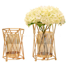 Load image into Gallery viewer, Nordic Light Luxury Dining Table Flower Arrangement Flower Decoration Glass